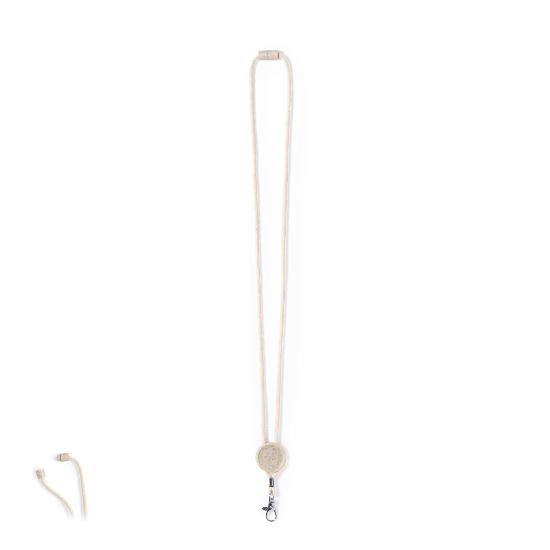 Denain Cotton Lanyard – Durable and Eco-Friendly Event Accessory