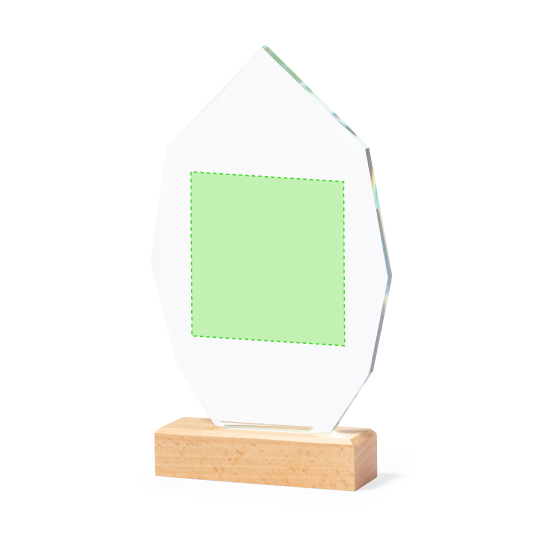 Pulman Commemorative Glass Plaque – Durable and Elegant Awards for Irish Businesses and Events