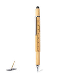 Rakars multifunction ball pen – Sustainable Bamboo Pen with Multiple Tools
