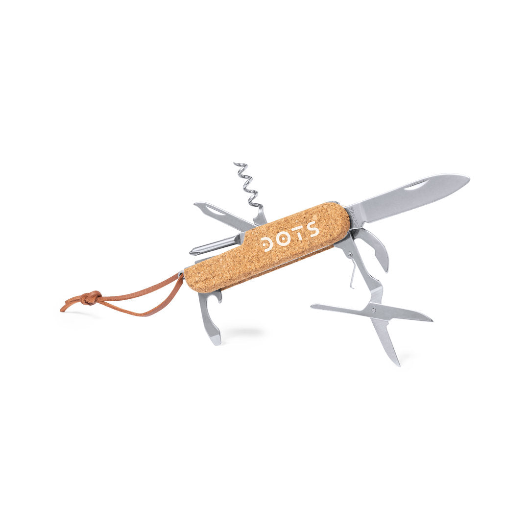 Brica Multi-Purpose Knife – Durable Stainless Steel with Natural Cork Handle