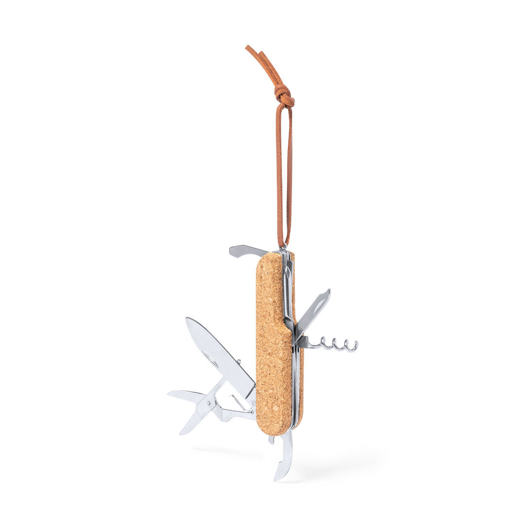 Brica Multi-Purpose Knife – Durable Stainless Steel with Natural Cork Handle