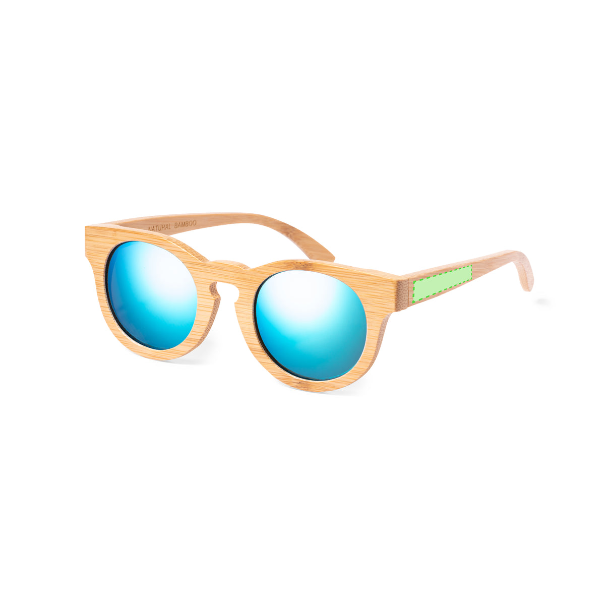 Thezin Sunglasses - Limited Edition Bamboo Frame with UV Protection