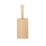 Elwes Bamboo Luggage Tag – Sustainable Travel Accessory