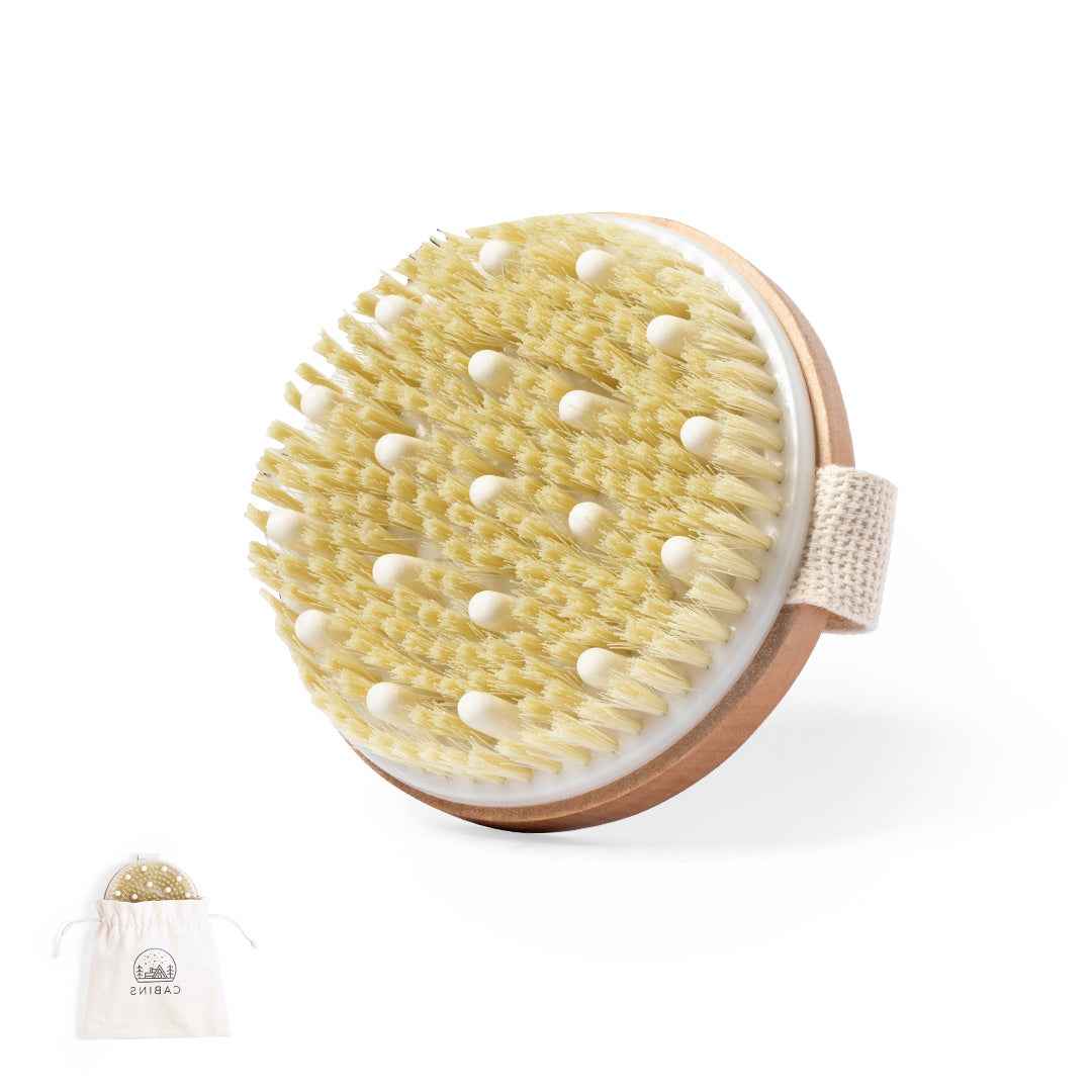 Ruck Exfoliating Brush – Natural Wood Massaging Brush from Fou Tees Ireland