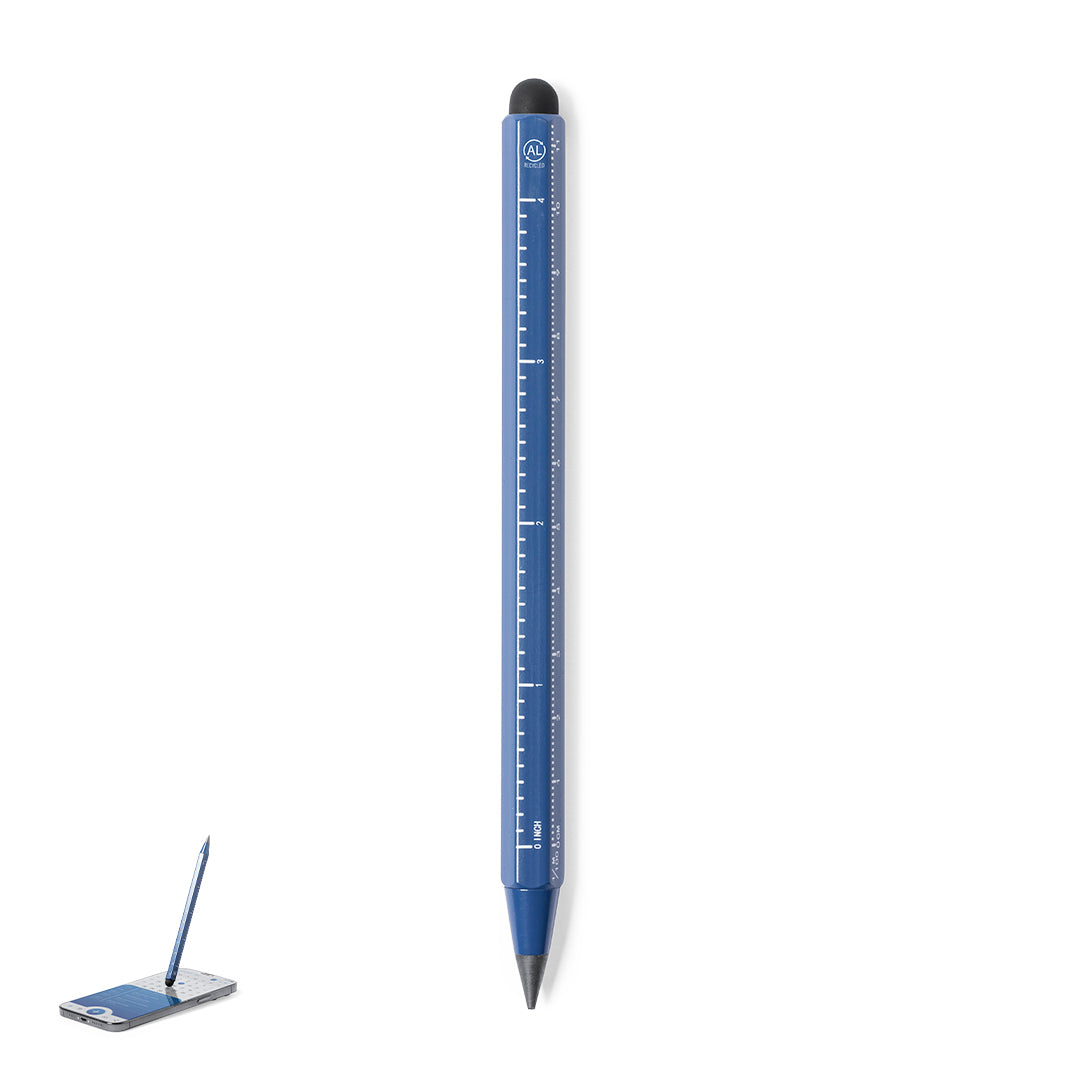 Teluk Recycled Aluminium Pencil – Sustainable Multifunctional Writing Tool