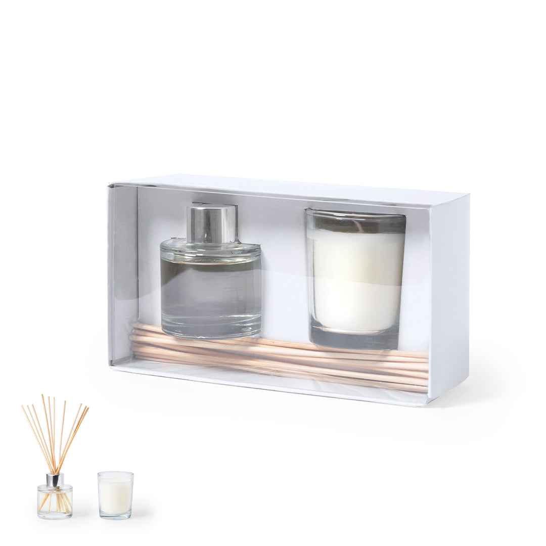 Hanks - Scented set with diffuser and candle