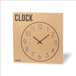 Kajim Wall Clock – Stylish MDF Wooden Clock for Irish Homes and Offices