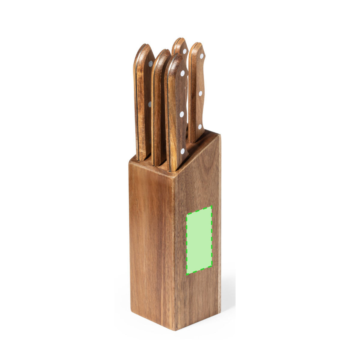 Wheeler Acacia Wood Knife Set – Durable and Stylish Kitchen Essential