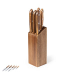 Wheeler Acacia Wood Knife Set – Durable and Stylish Kitchen Essential