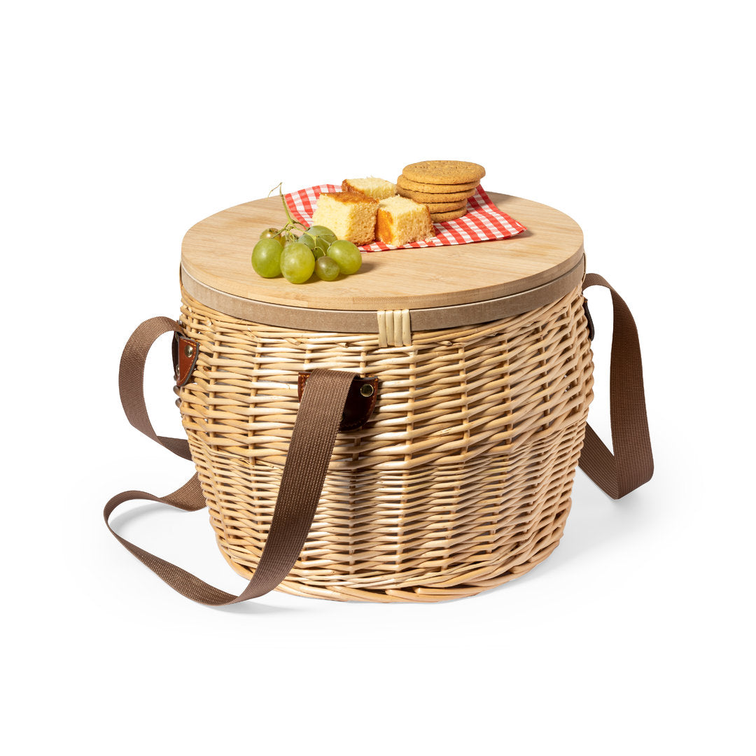 Bubu Retro Cooler Basket – Stylish and Practical Picnic Companion