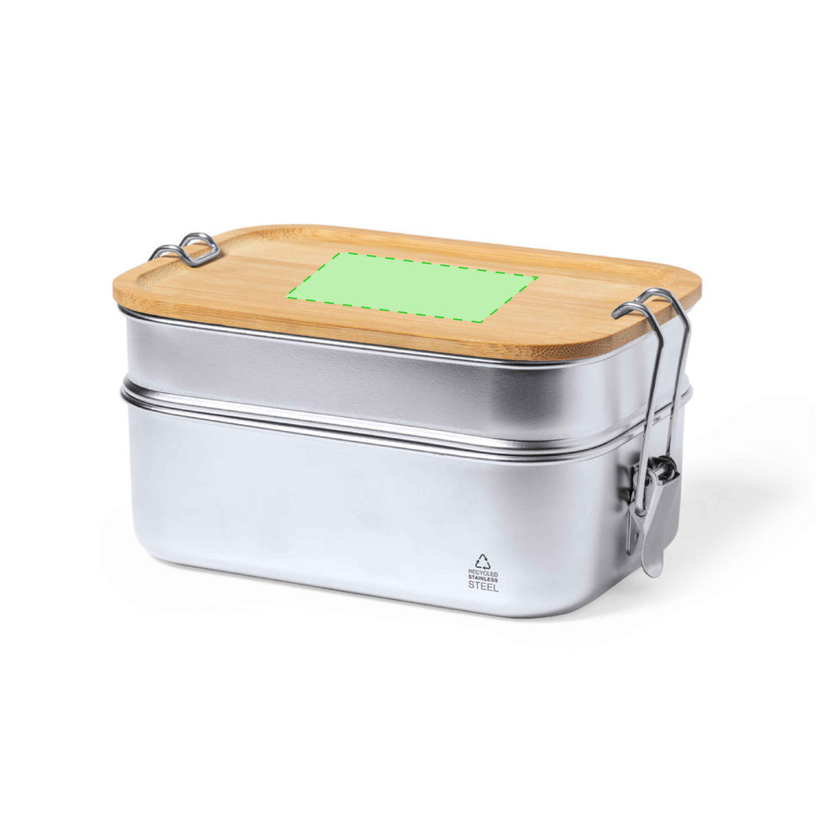 Vickers Recycled Stainless Steel Lunch Box – Sustainable and Practical