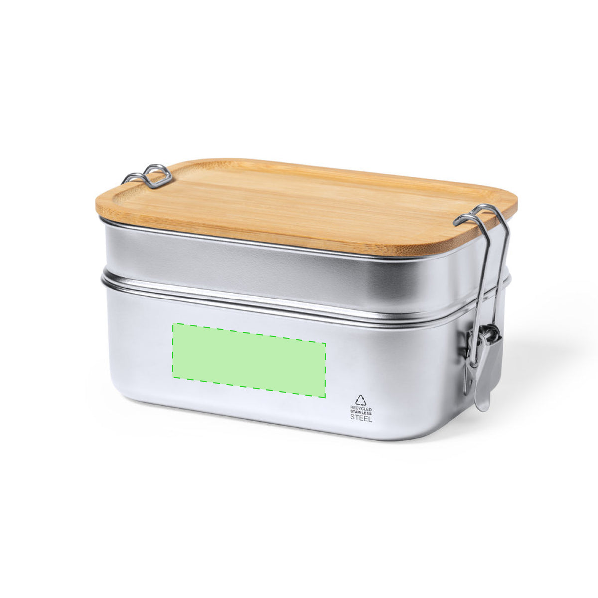 Vickers Recycled Stainless Steel Lunch Box – Sustainable and Practical