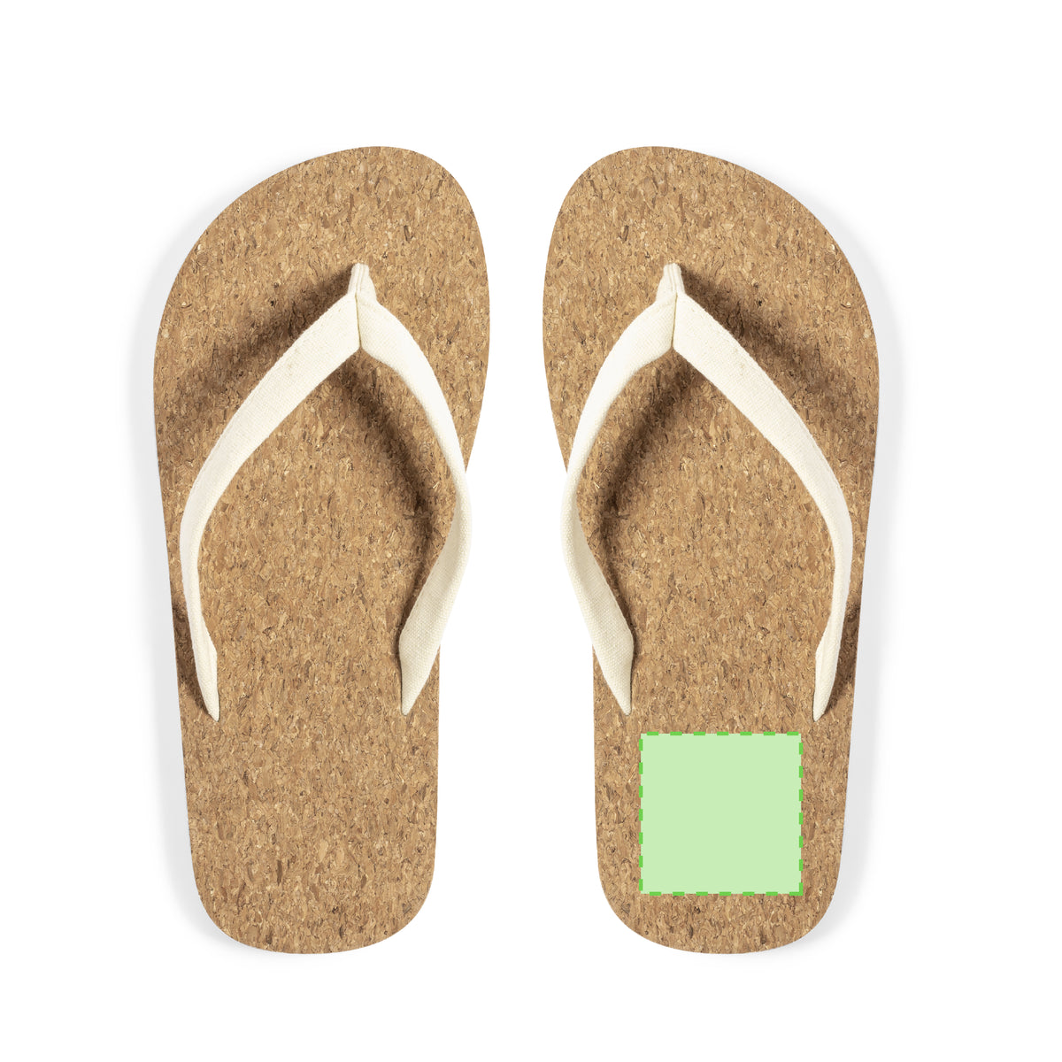 Yassir Limited Edition Flip Flops – Exclusive Natural Cork Design