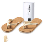 Yassir Limited Edition Flip Flops – Exclusive Natural Cork Design