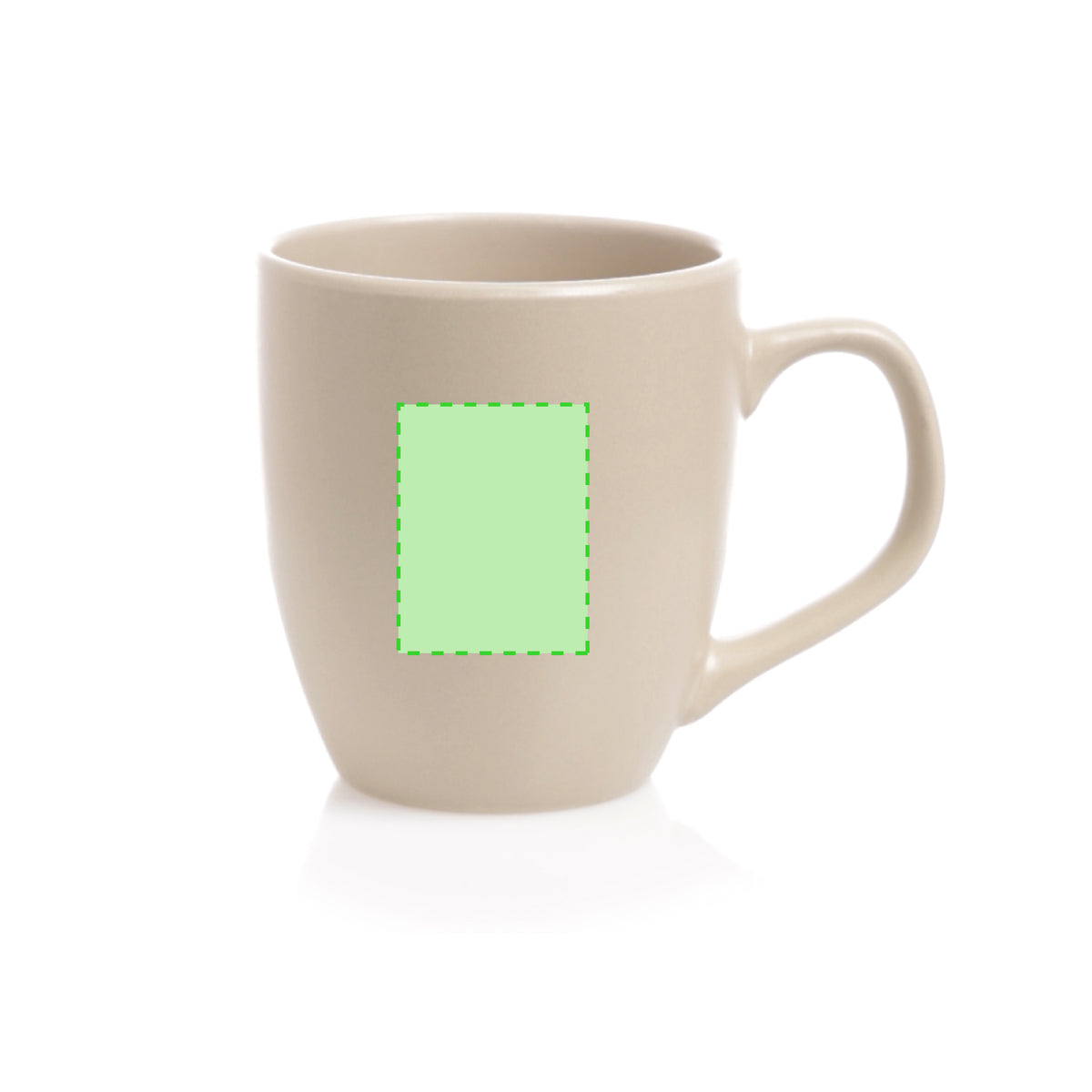 Leslie Ceramic Mug – Stylish 470ml Matte Finish Mug from Fou Tees Ireland