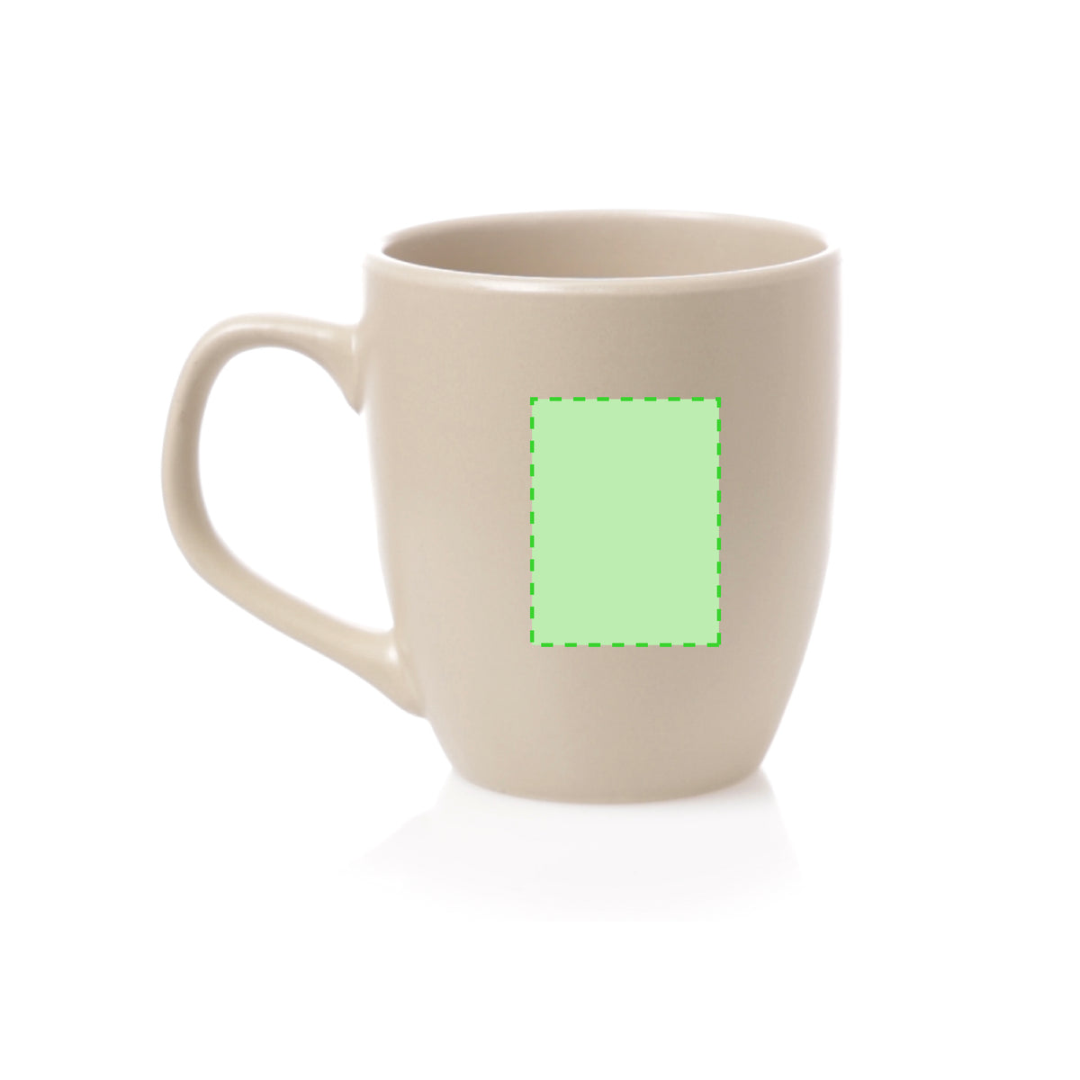 Leslie Ceramic Mug – Stylish 470ml Matte Finish Mug from Fou Tees Ireland