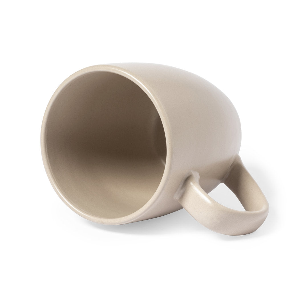 Leslie Ceramic Mug – Stylish 470ml Matte Finish Mug from Fou Tees Ireland
