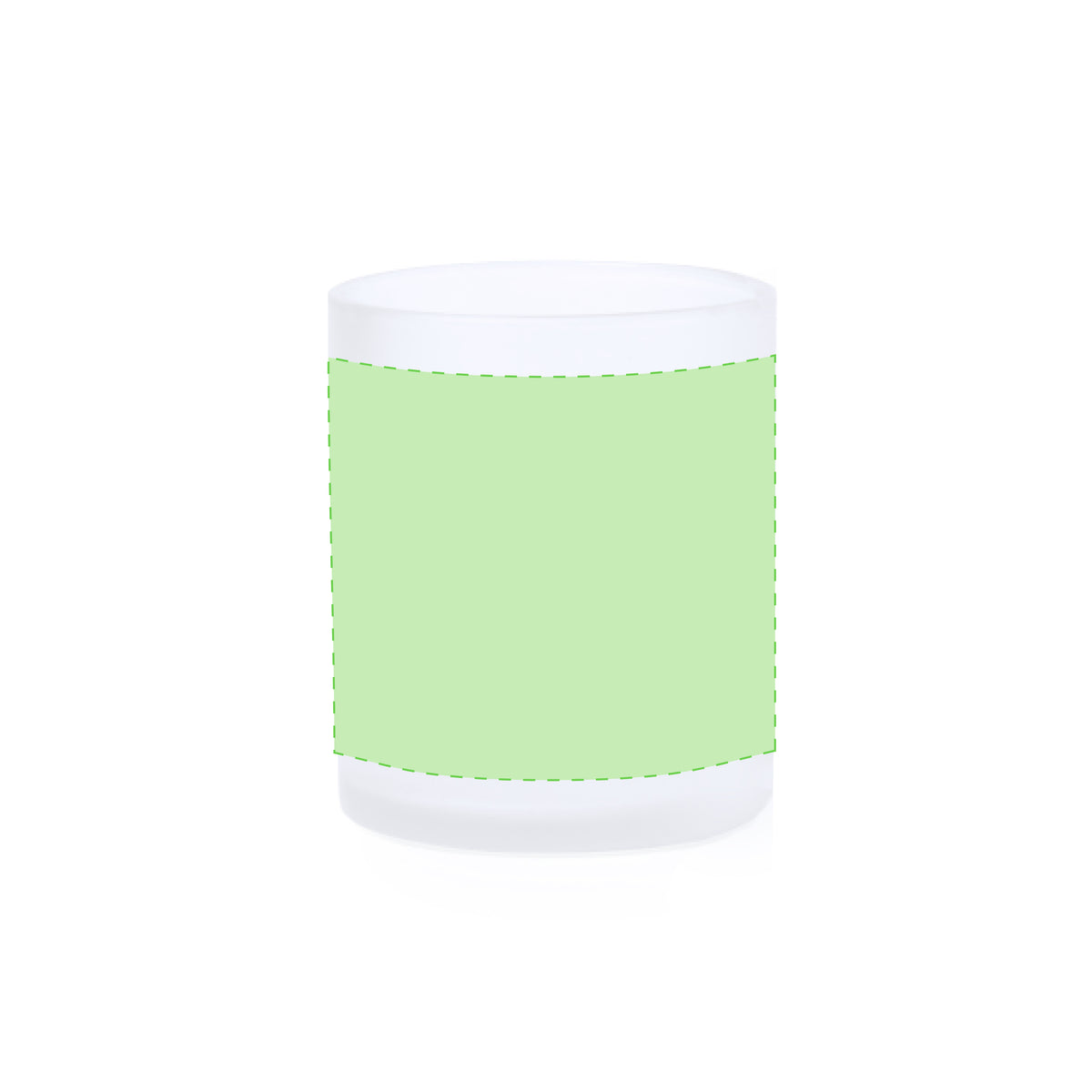 Amira Sublimation Glass Mug – 350ml Capacity