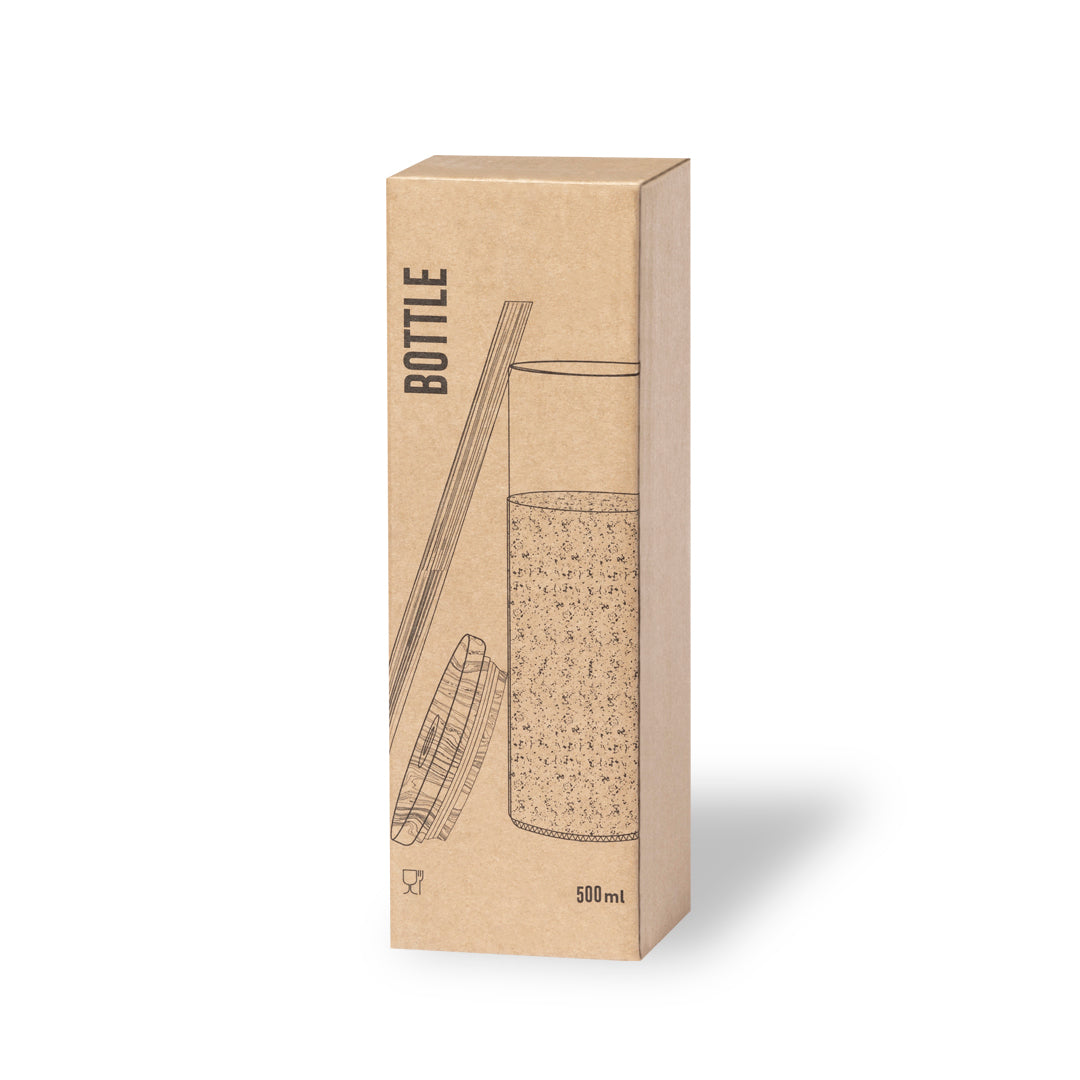 Tromury Sustainable Bottle – Eco-Friendly and Durable 500ml Glass Bottle