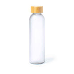 Eskay - Glass Water Bottle with Bamboo Lid 500ml