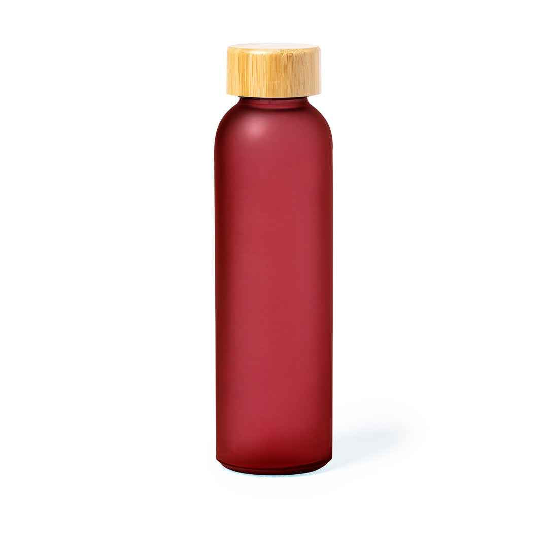 Eskay - Glass Water Bottle with Bamboo Lid 500ml