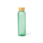 Eskay - Glass Water Bottle with Bamboo Lid 500ml