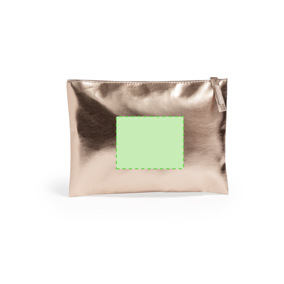 Darak PU Leather Beauty Bag – Stylish and Practical Metallic Finish Bags