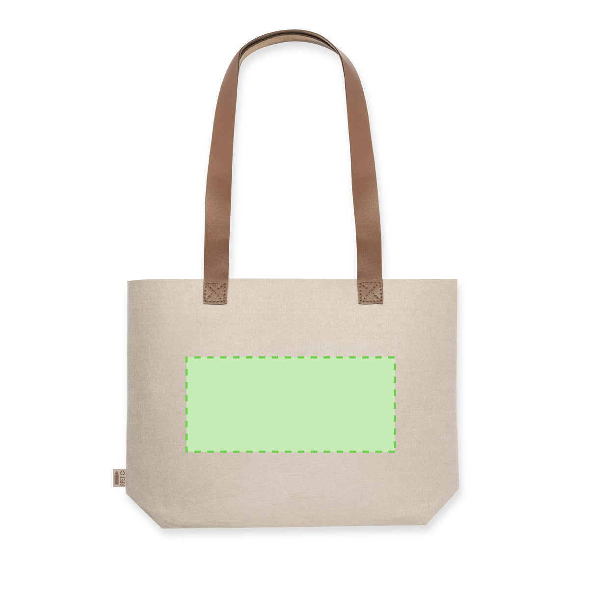 Kompul Felt RPET Bag – Sustainable and Stylish Tote from Fou Tees Ireland