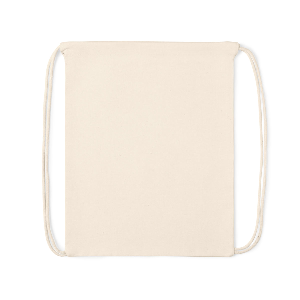 Serlen Cotton Drawstring Backpack – Durable and Natural