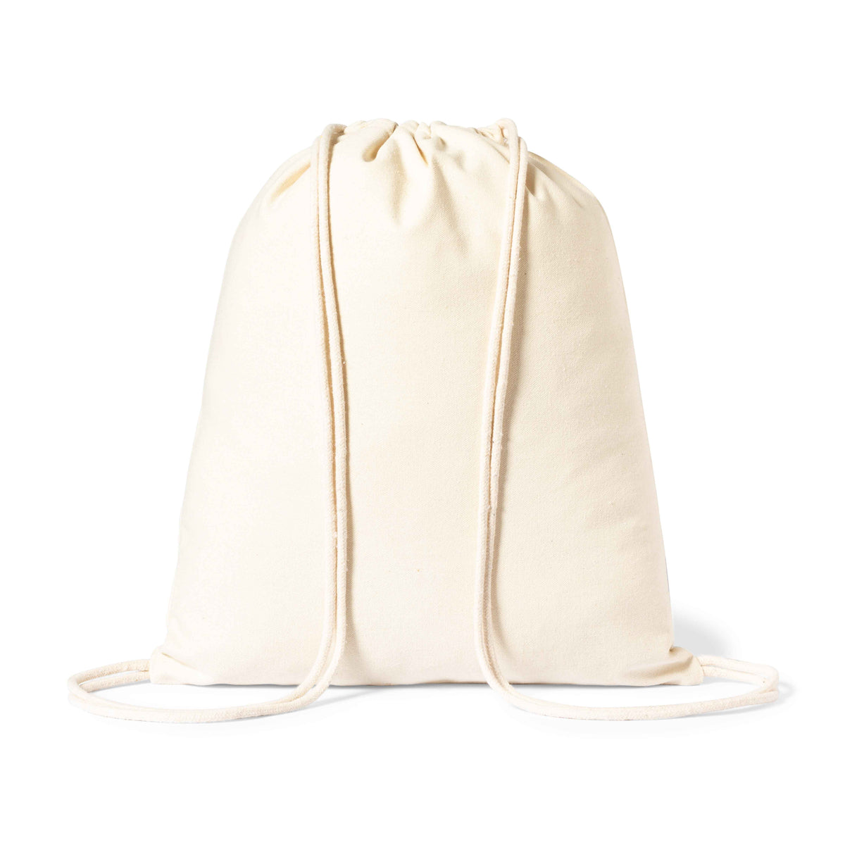 Serlen Cotton Drawstring Backpack – Durable and Natural