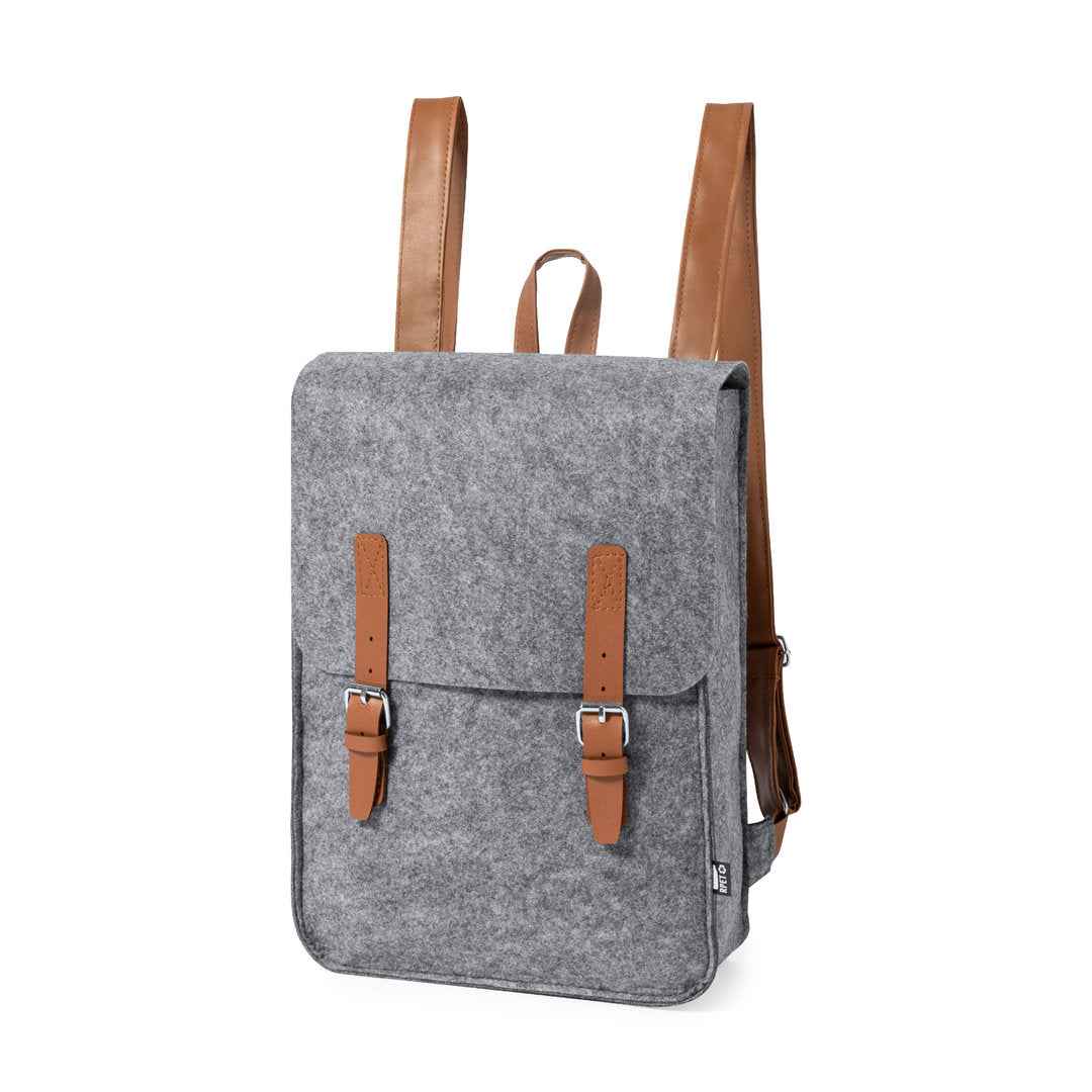 Zakian Felt RPET Backpack – Sustainable and Stylish Carrying Solution