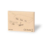 Hasgar USB Hub - Sustainable 2.0 USB Hub with Type-C and USB Ports