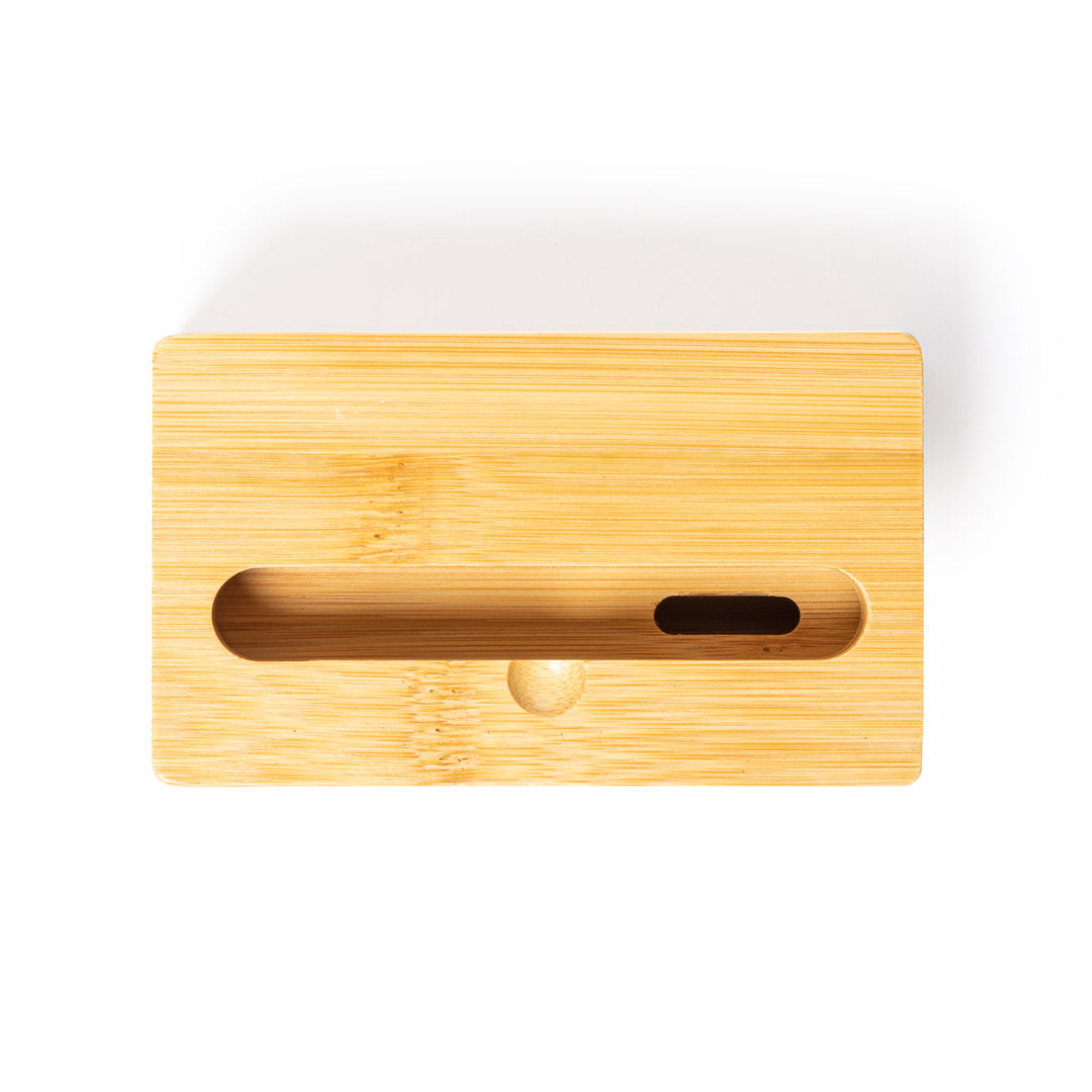 Suijin Bamboo Smartphone Holder – Natural Sound Amplifier