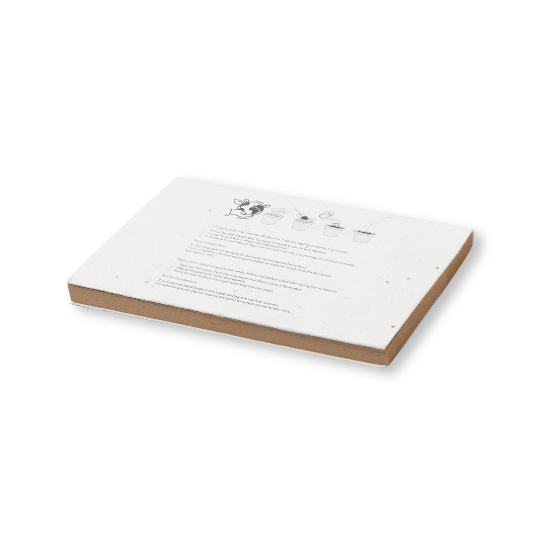 Zomek Sustainable Notepad – Eco-Friendly Seed Paper Notepad for Bulk Orders