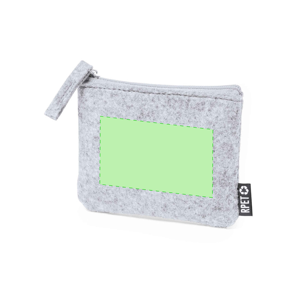 Felt RPET Coin Purse – Sustainable Style with Practicality
