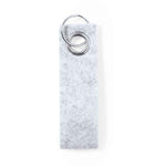 Triax Keyring – Eco-Friendly Felt RPET Keyring with Metal Eyelet