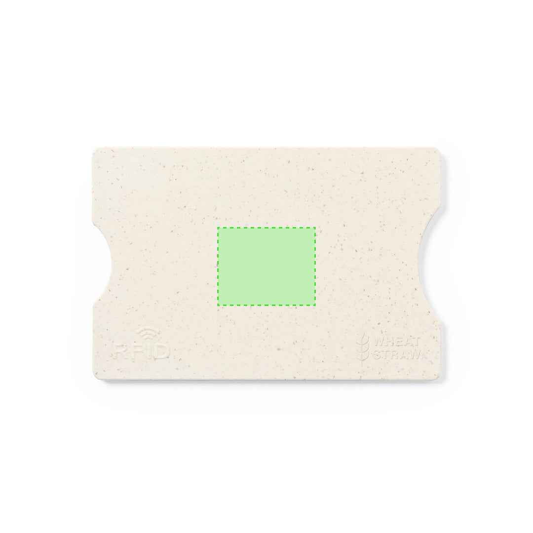 Buguet Wheat Straw Card Holder – Eco-Friendly RFID Protection