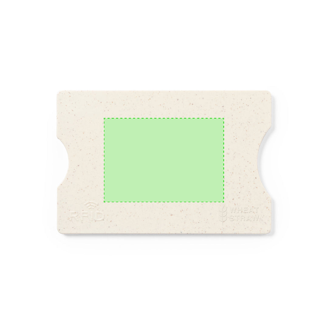 Buguet Wheat Straw Card Holder – Eco-Friendly RFID Protection