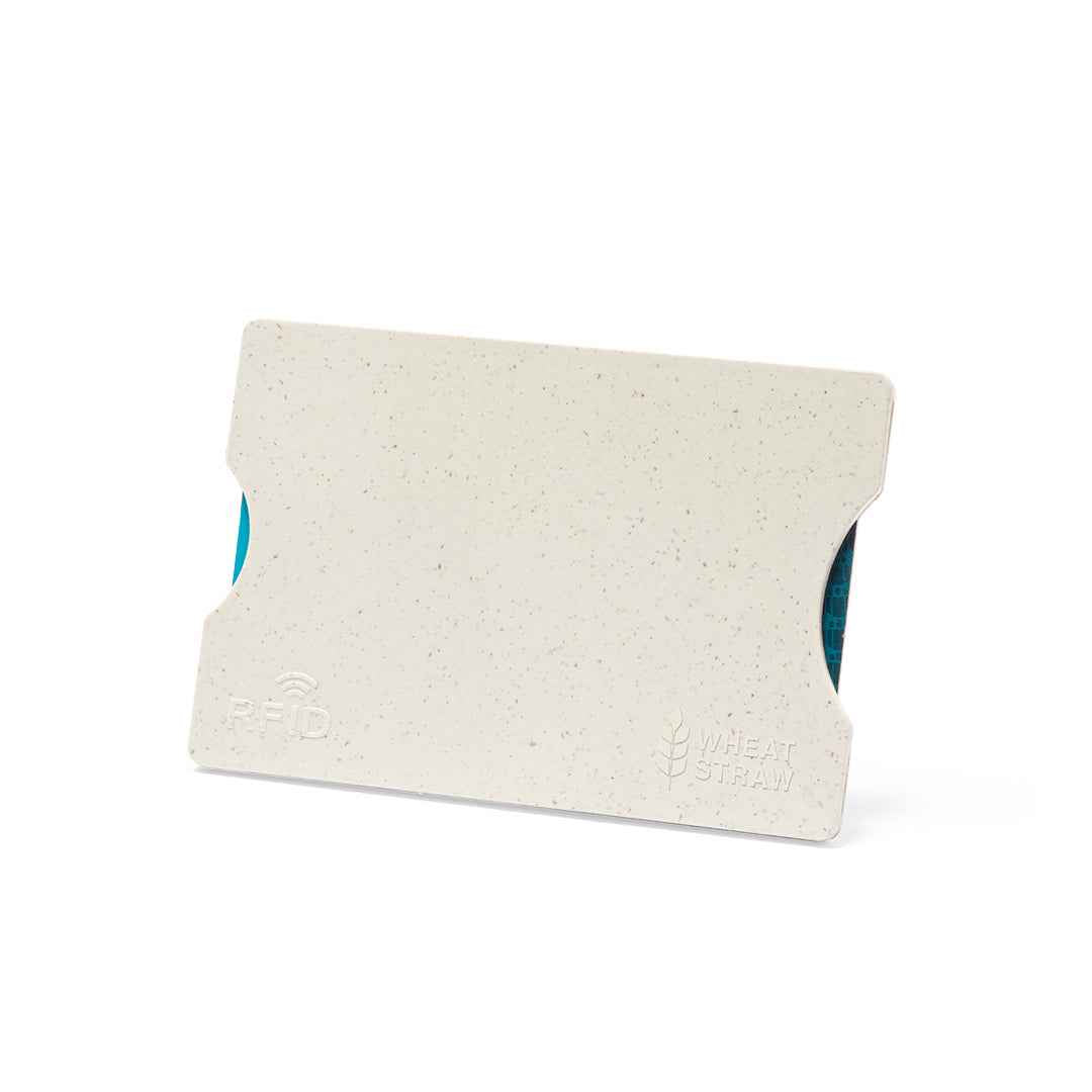 Buguet Wheat Straw Card Holder – Eco-Friendly RFID Protection
