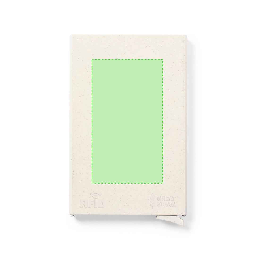 Faxol Wheat Straw Card Holder – Sustainable and Secure