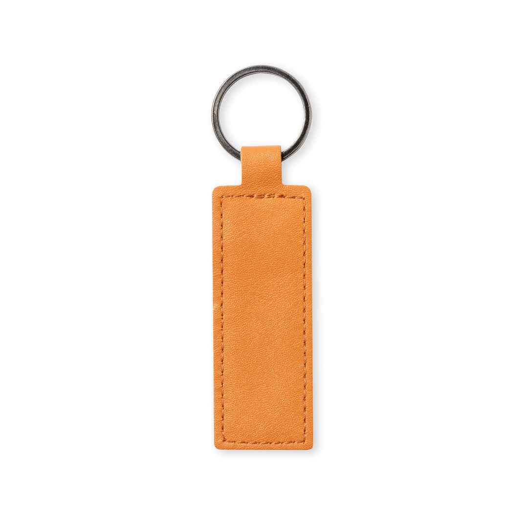 Noemix Recycled Leather Keyring – Sustainable Promotional Gift