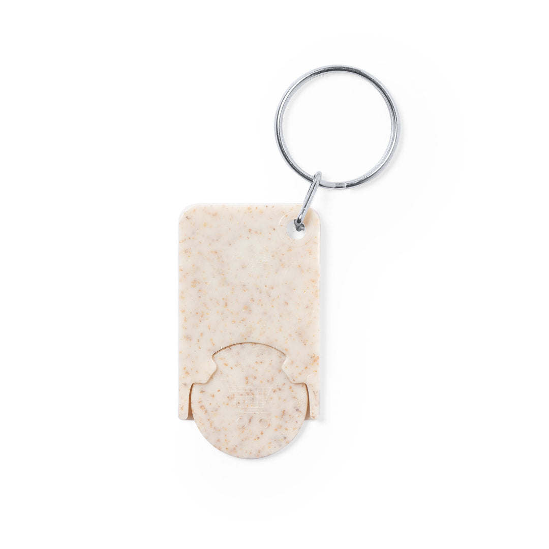 Prook Sustainable Coin Keyring – Eco-Friendly Promotional Gift