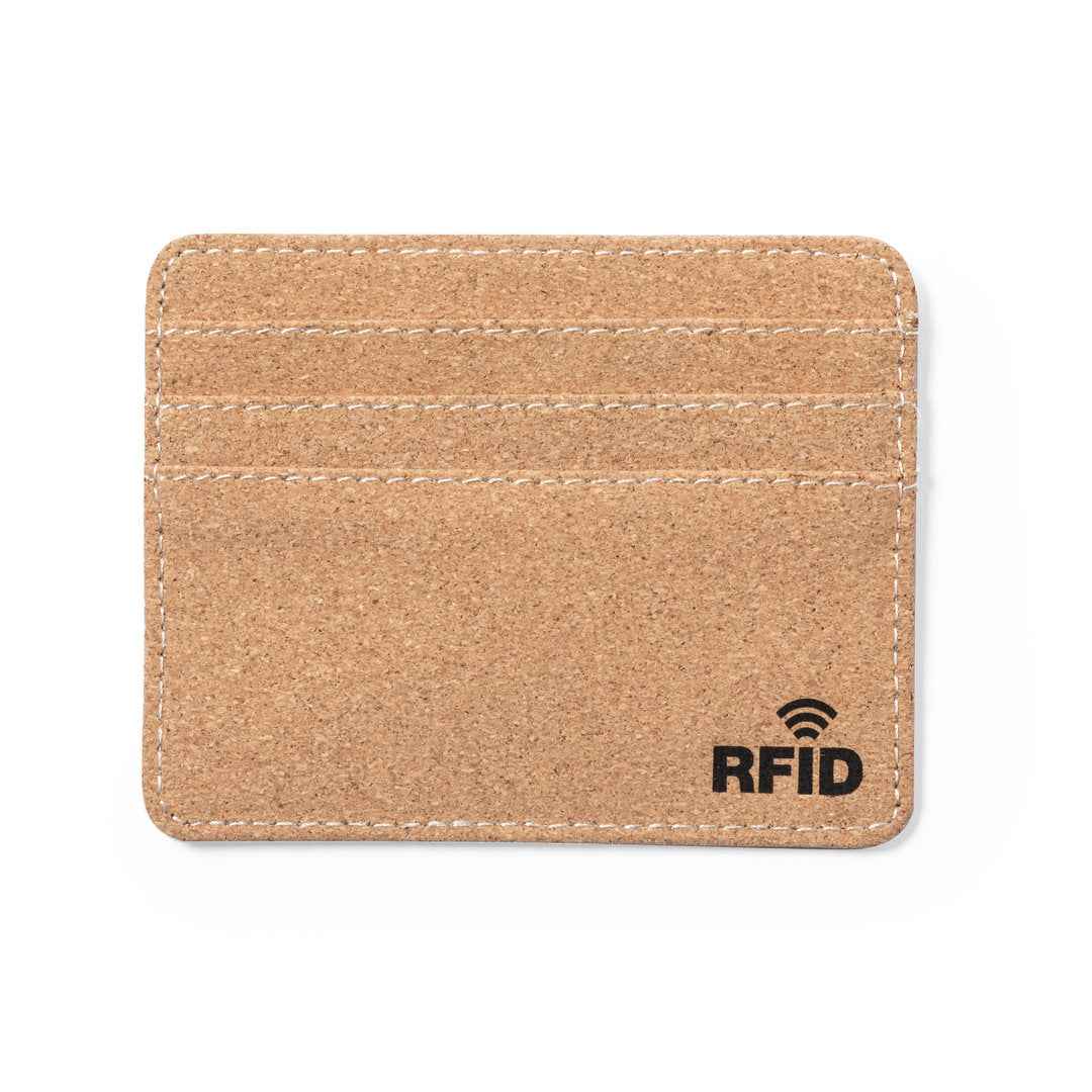 Reylox Card Holder – Elegant Natural Cork RFID Secure Holder
