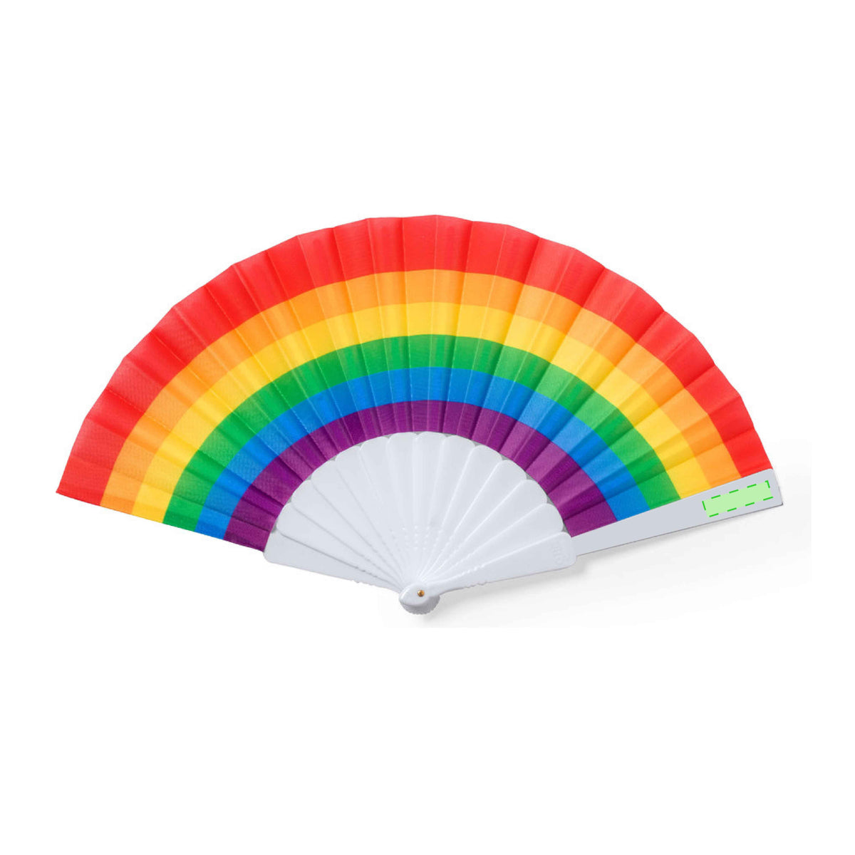 Rupaul Fan - Sustainable Rainbow Fan for Irish Businesses and Events