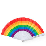Rupaul Fan - Sustainable Rainbow Fan for Irish Businesses and Events