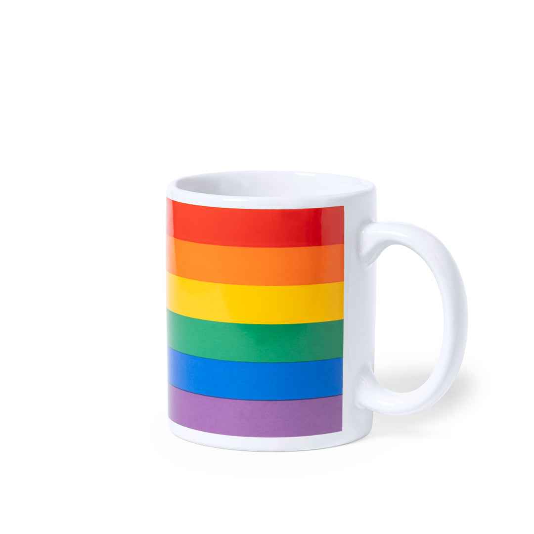 Mercurik Ceramic Mug - Custom Rainbow Mug for Irish Businesses