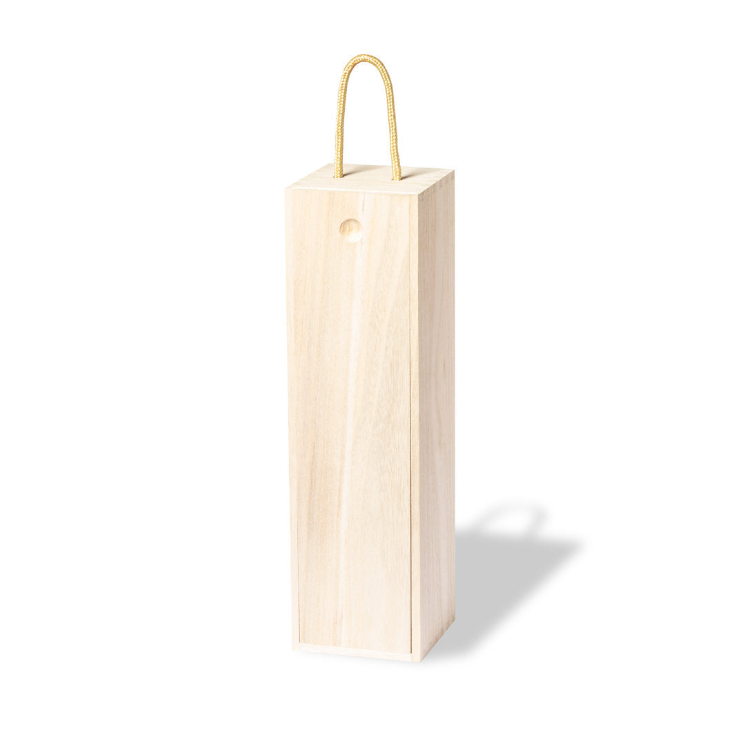 Grimbur Presentation Box – Premium Natural Paulownia Wood Bottle Case