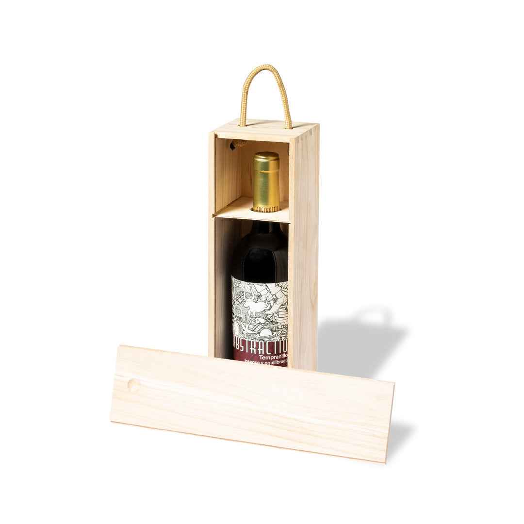 Grimbur Presentation Box – Premium Natural Paulownia Wood Bottle Case