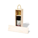 Grimbur Presentation Box – Premium Natural Paulownia Wood Bottle Case