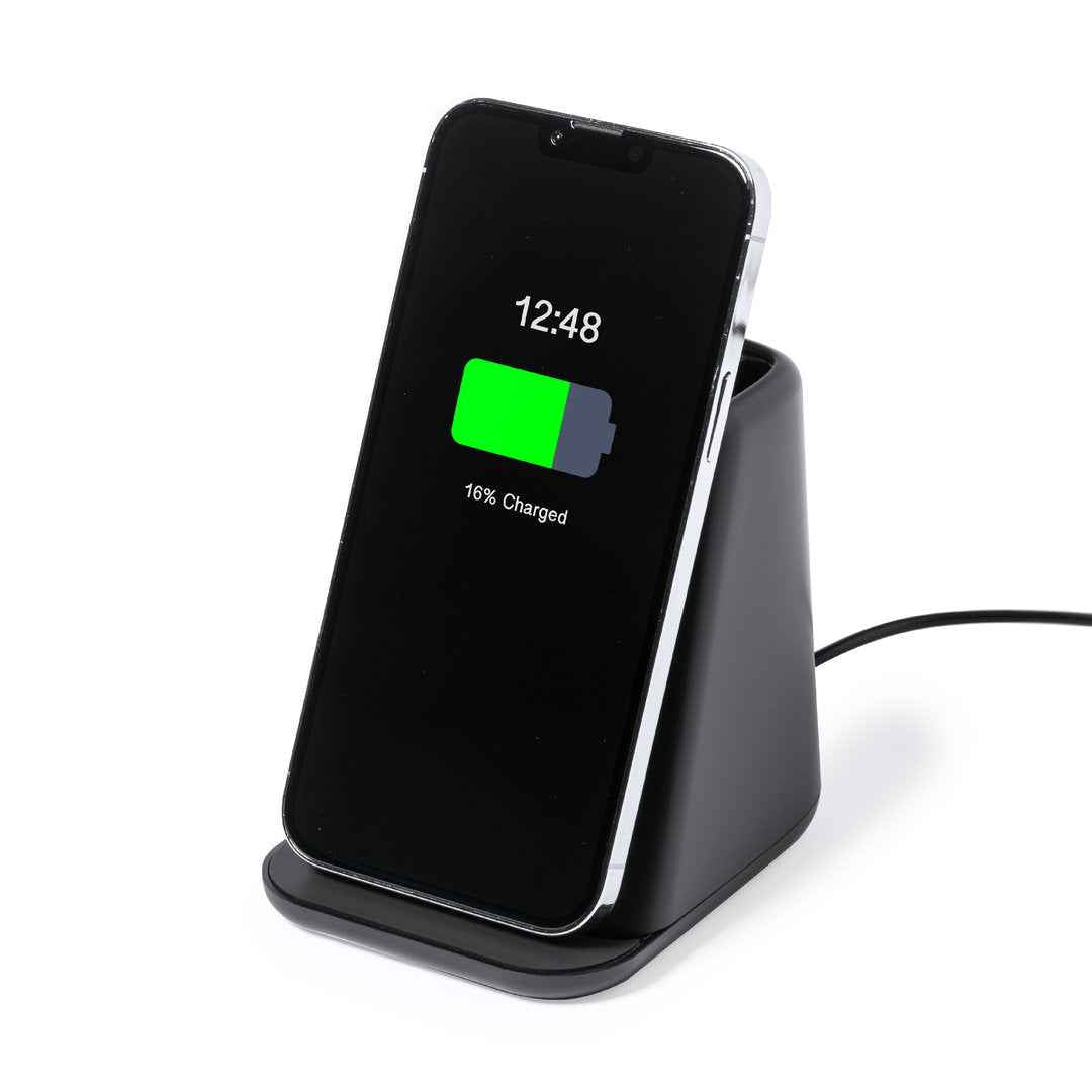 Eddar Multifunctional Pen Holder with Wireless Charger and Light